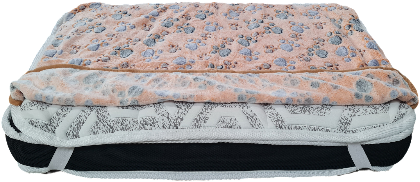 Cama Ortopédica con Topper Térmico para Perros – SoñArt Pet®