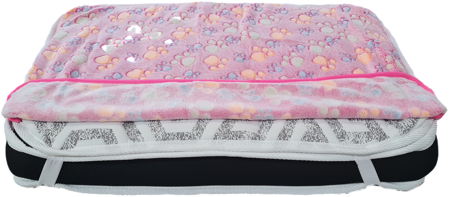 Cama Ortopédica con Topper Térmico para Perros – SoñArt Pet®