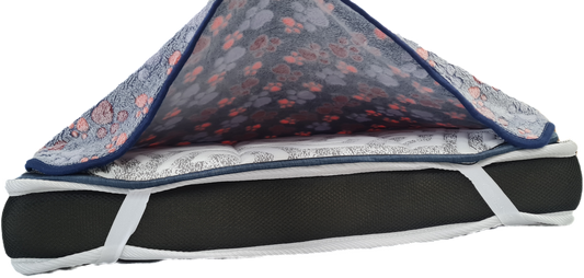 Cama Premium SoñArt Pet® con Topper Térmico Integrado — Confort Superior para tu Mascota