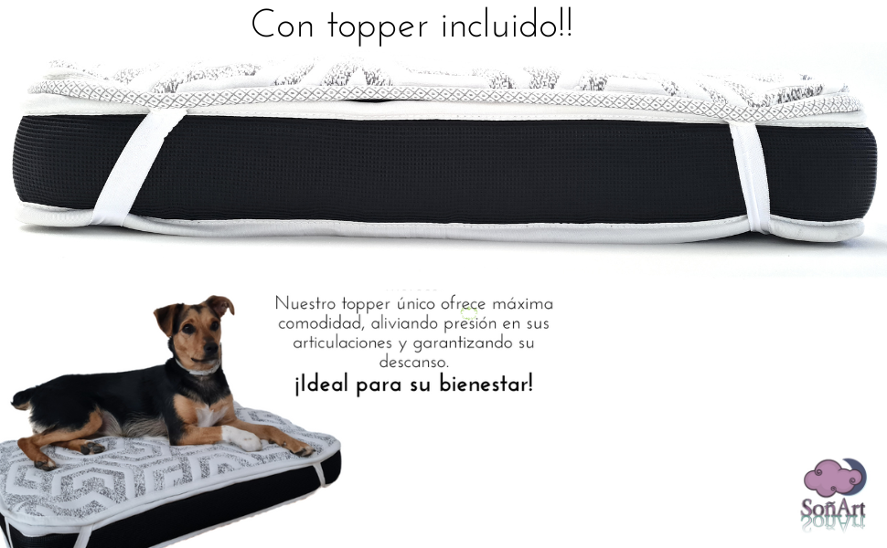 Cama ortopédica premium para perros – SoñArt Pet