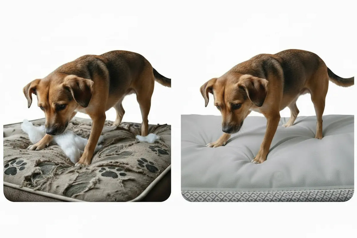 Cama ortopédica para perros DryTouch impermeable y resistente
