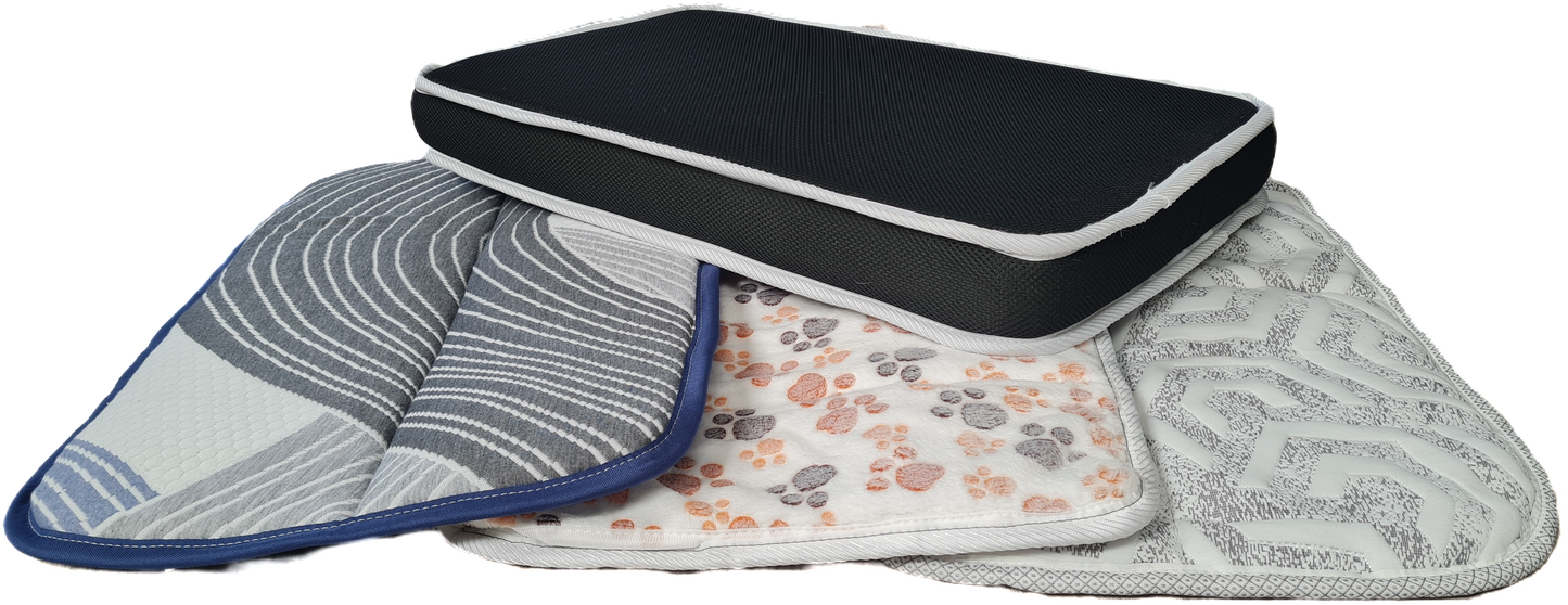 Pack 365 Días Talla L – Cama Ortopédica + 3 Toppers para Perros